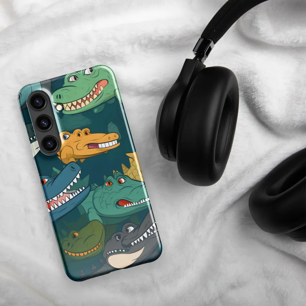Cheerful Crocodilian Parade