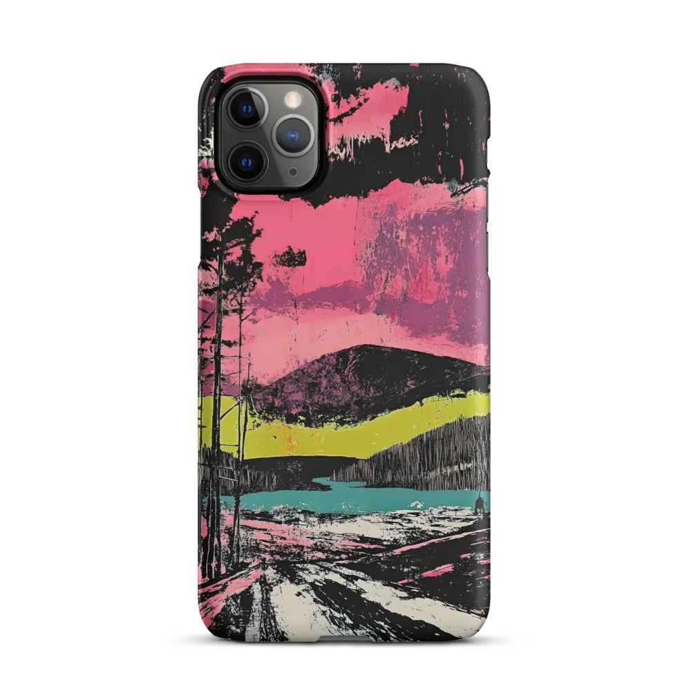 Vibrant Horizons: A Landscape in Contrast