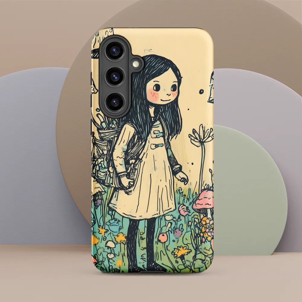 A Whimsical Journey Through a Colorful Meadow
