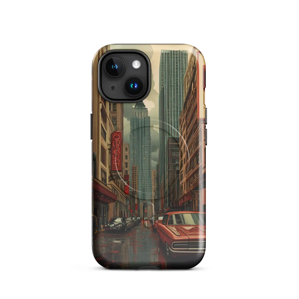 Nostalgic Cityscape: Reflections of a Forgotten Era