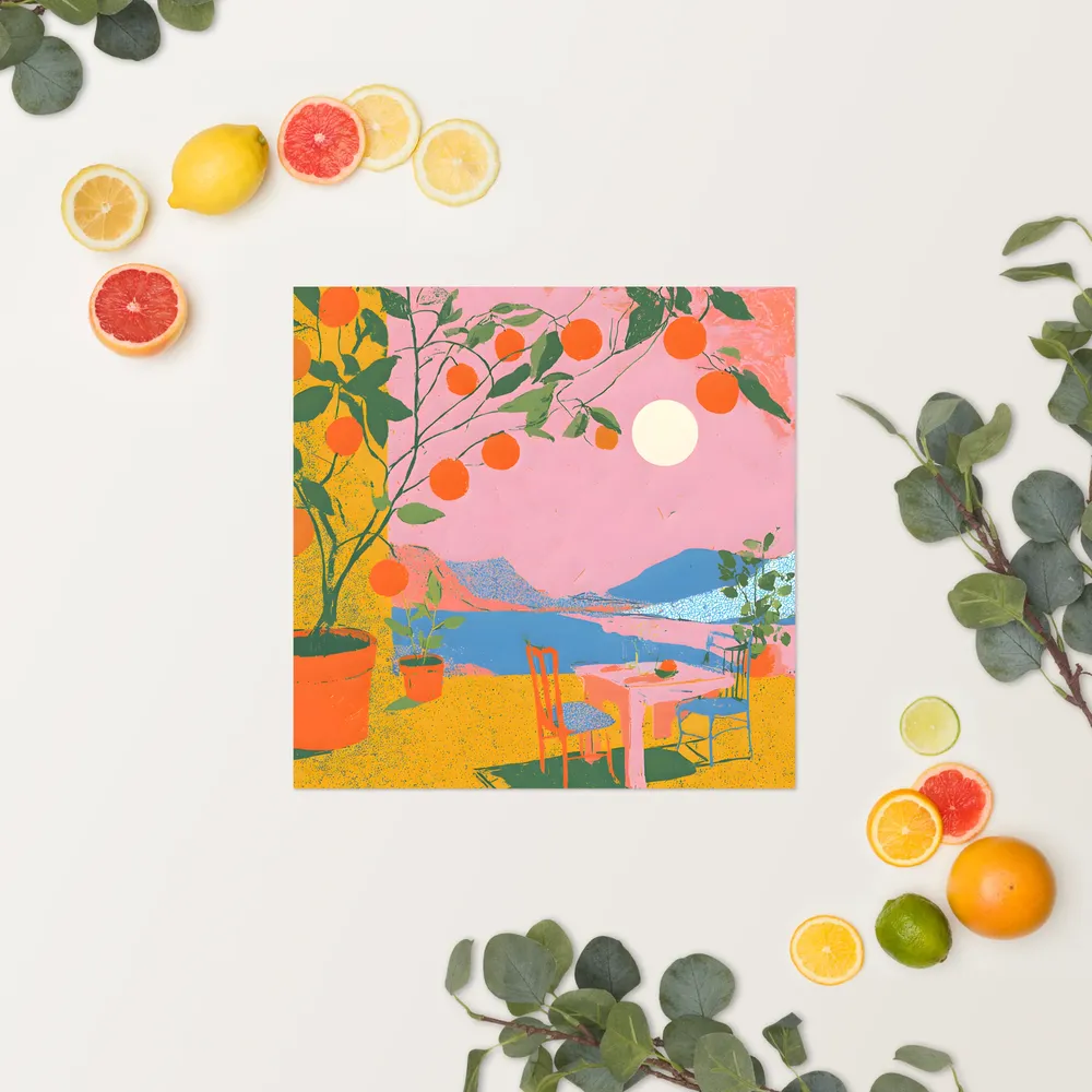 Citrus Terrace 
 Poster | 16″x 16″