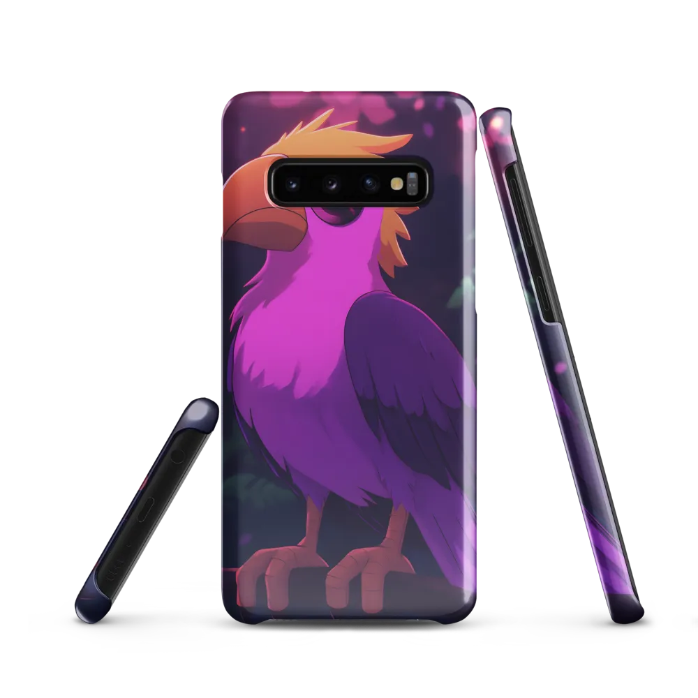 Whimsical Perch | Phone Case |  S10 | Snap Case | Glossy