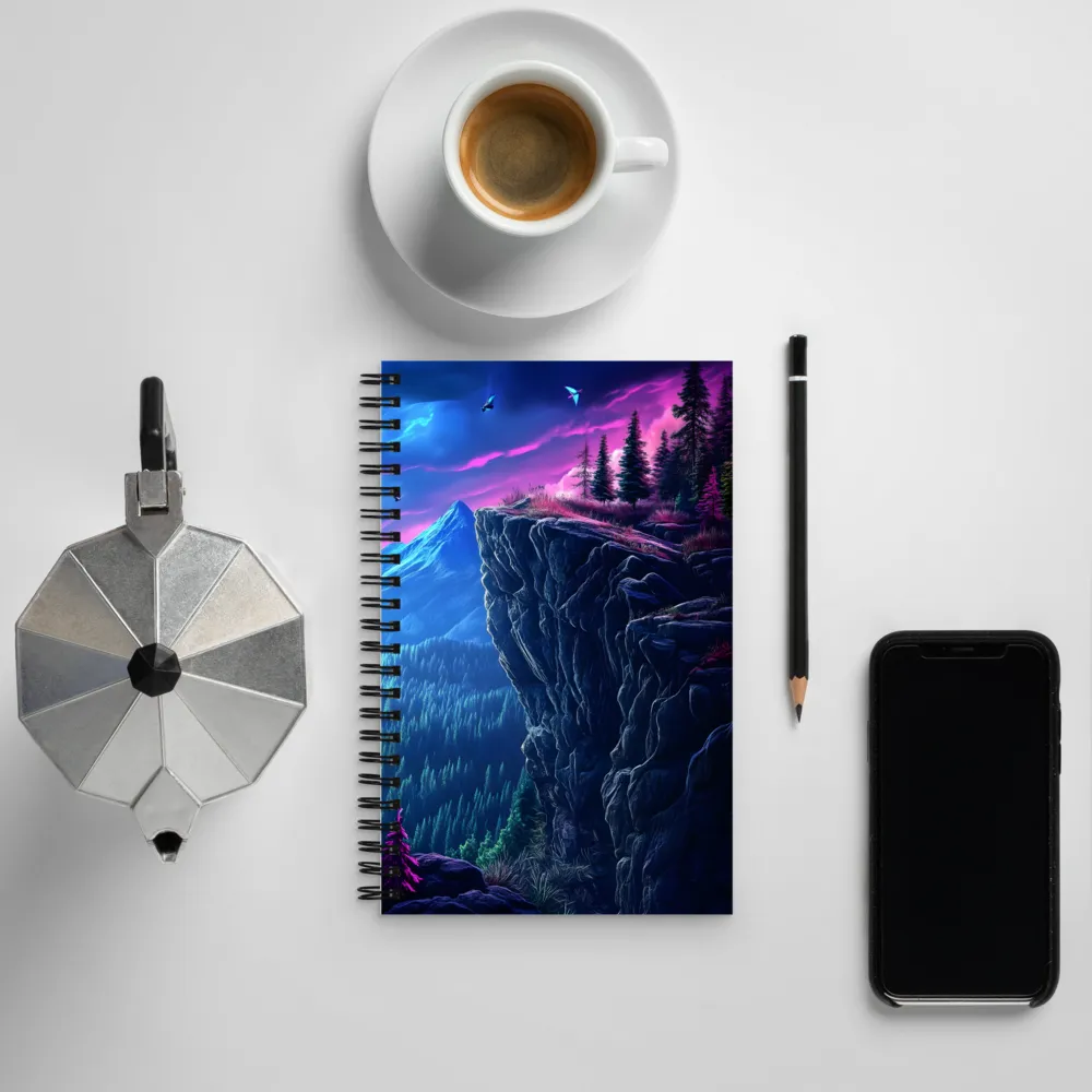 Ethereal Cliffs | Spiral Notebook