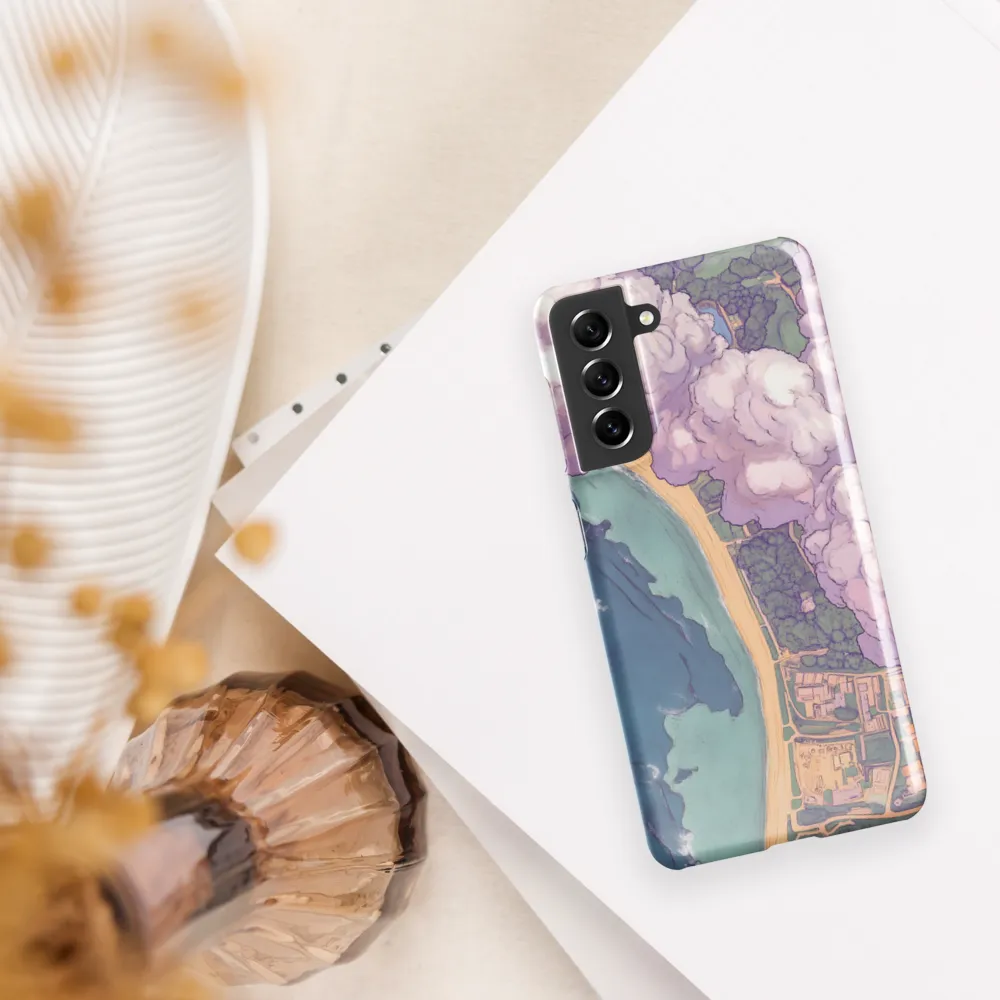 Serenity Over the Coast | Phone Case |  S21 | Snap Case | Glossy