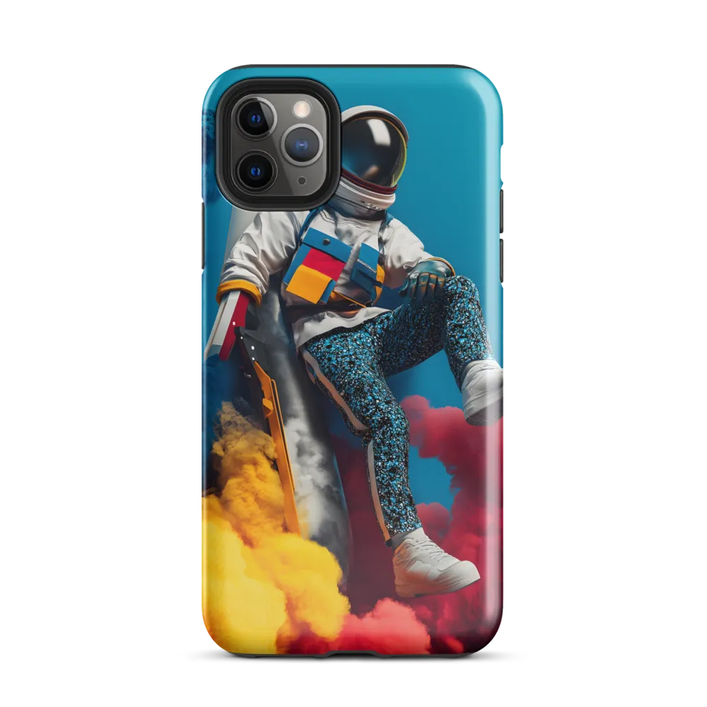 Lift Off: A Colorful Cosmic Journey | Phone Case |  11 Pro Max | Tough Case | Glossy