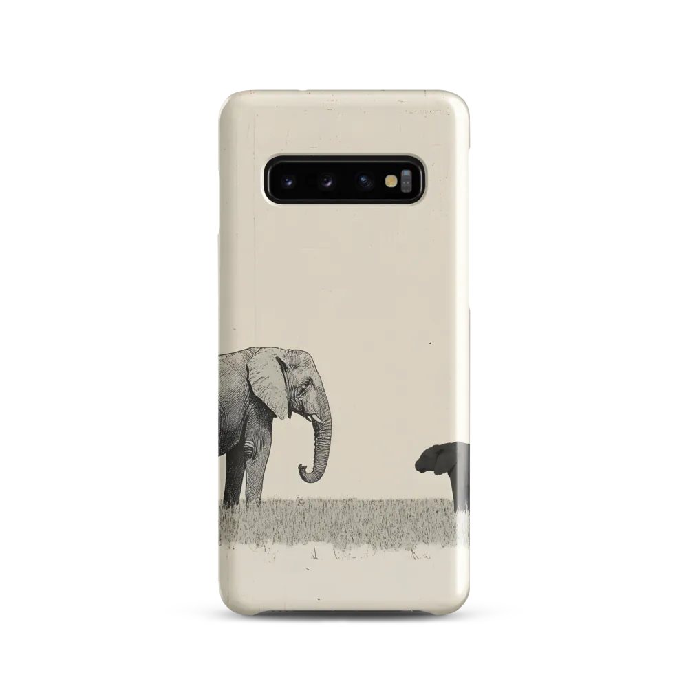 Contrasting Companions | Phone Case |  S10 | Snap Case | Glossy