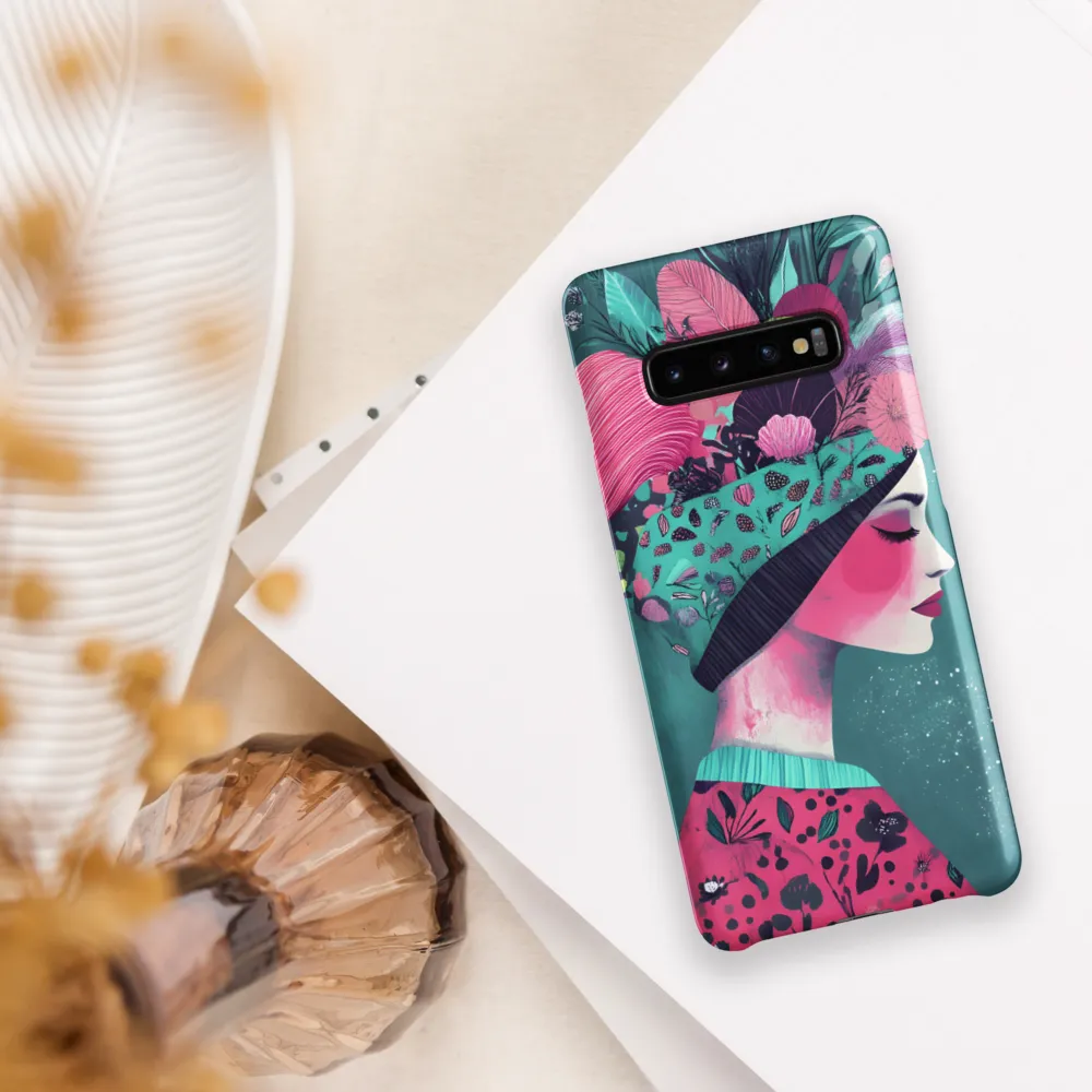 Whimsical Floral Portrait