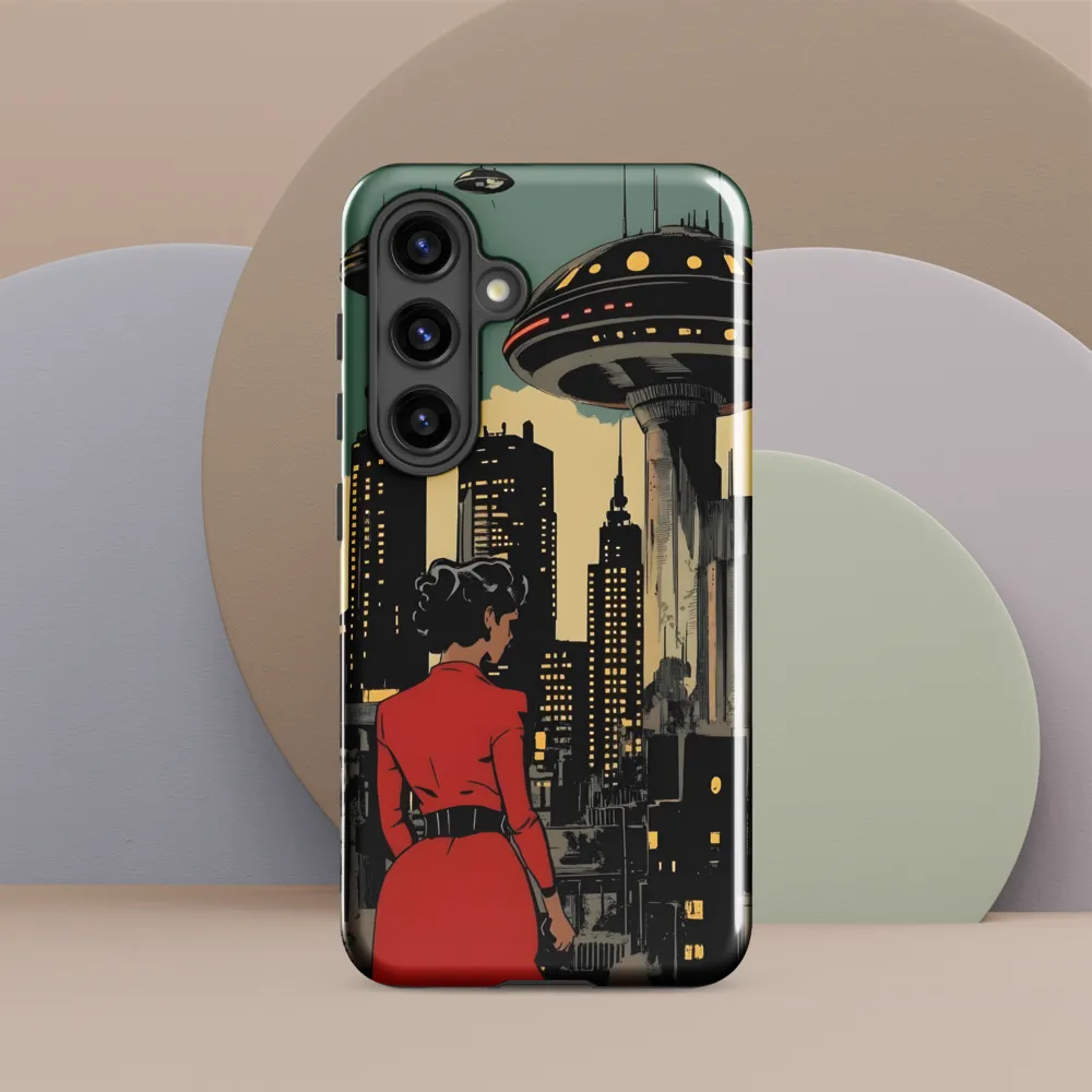 Envisioning Tomorrow: A Retro Futuristic Landscape