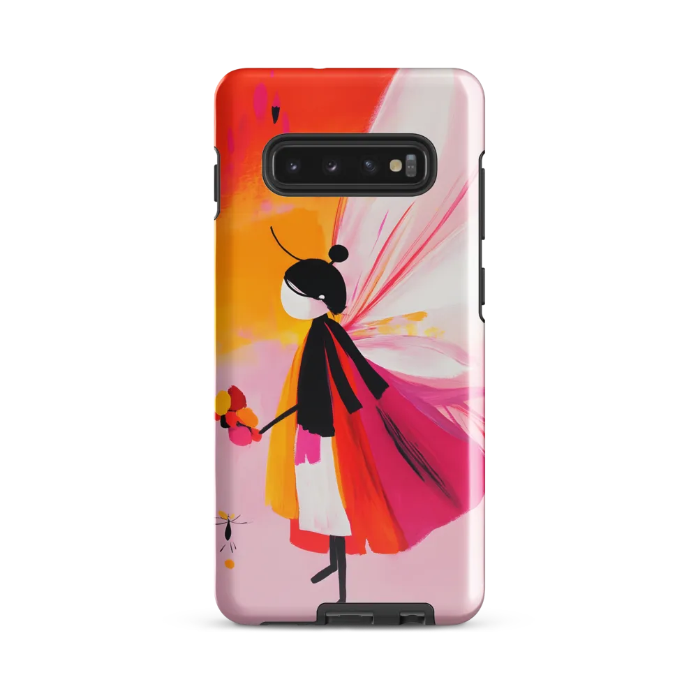 Whispers of a Floral Fairy | Phone Case |  S10 Plus | Tough Case | Glossy