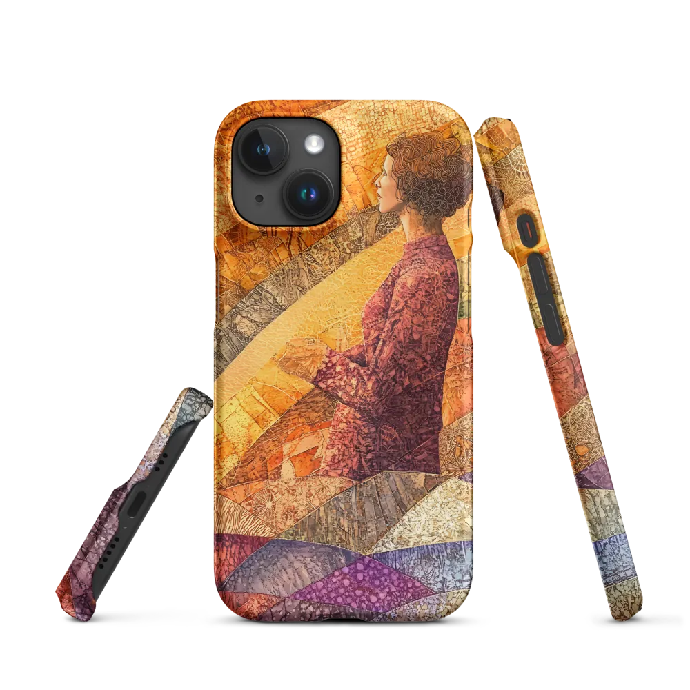 Whispers of Contemplation | Phone Case |  15 | Snap Case | Matte