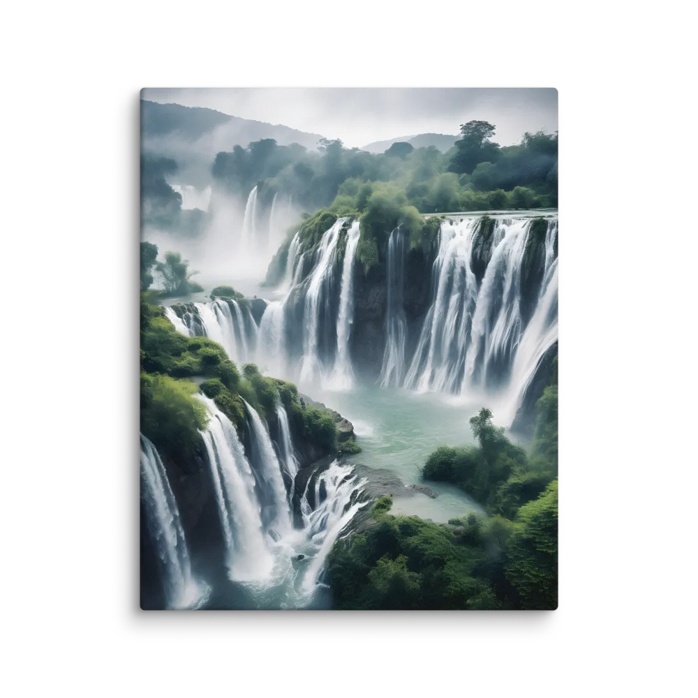 Whispers of the Cascades | Canvas | 24″×30″