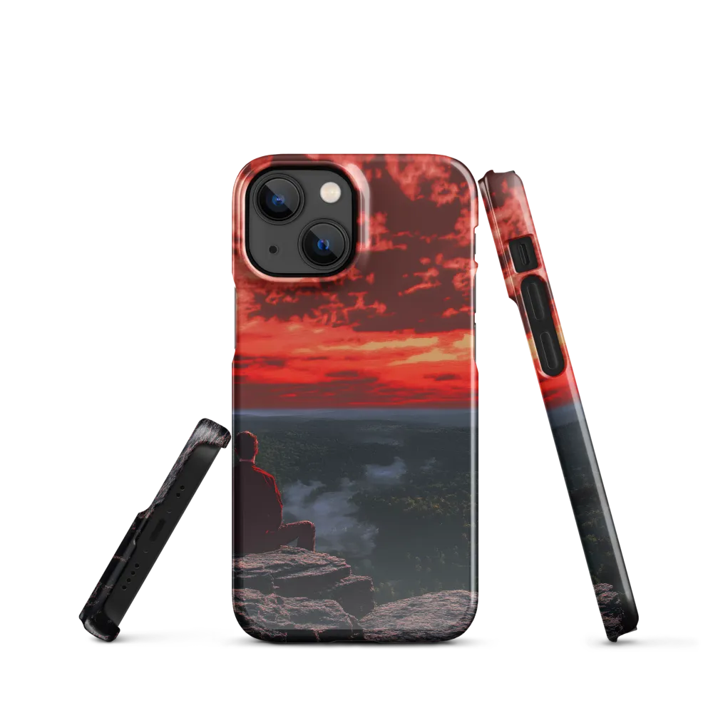 Reflections at Dusk | Phone Case |  13 Mini | Snap Case | Glossy