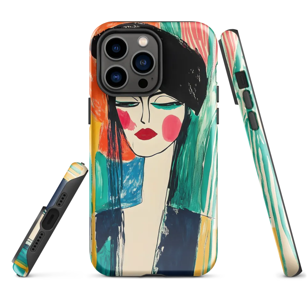 Portrait of Confidence | Phone Case |  14 Pro Max | Tough Case | Glossy