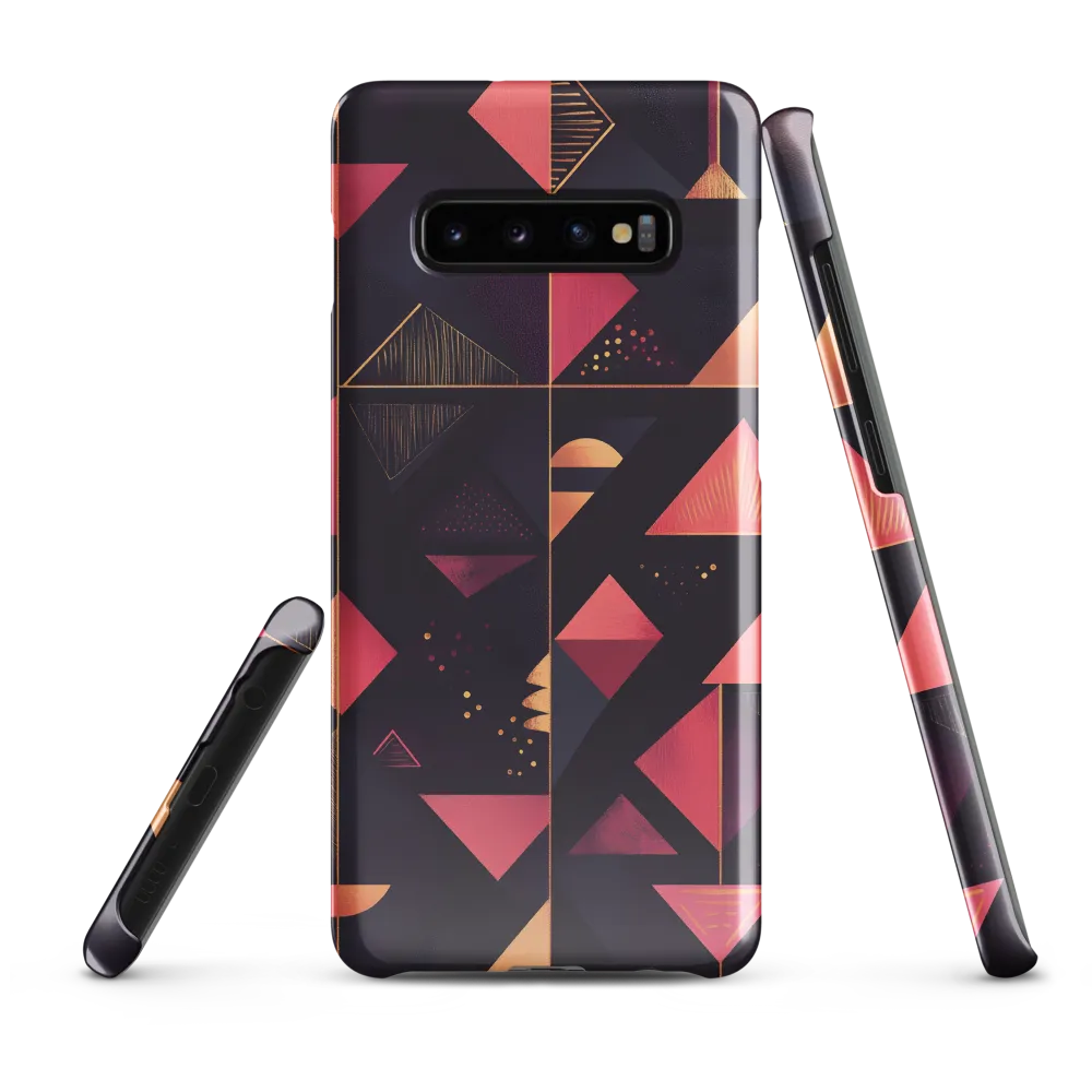 Harmonic Geometry | Phone Case |  S10 Plus | Snap Case | Glossy