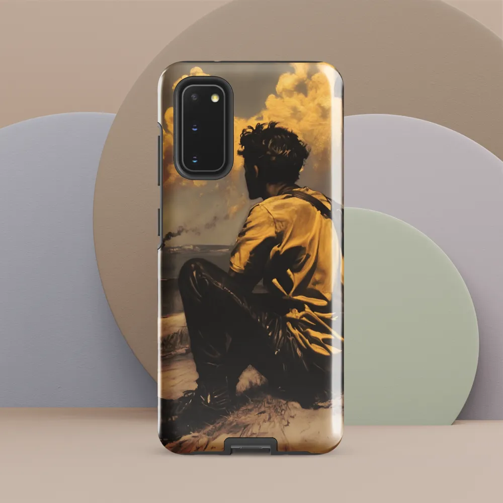 Reflections by the Shore | Phone Case |  S20 | Tough Case | Glossy