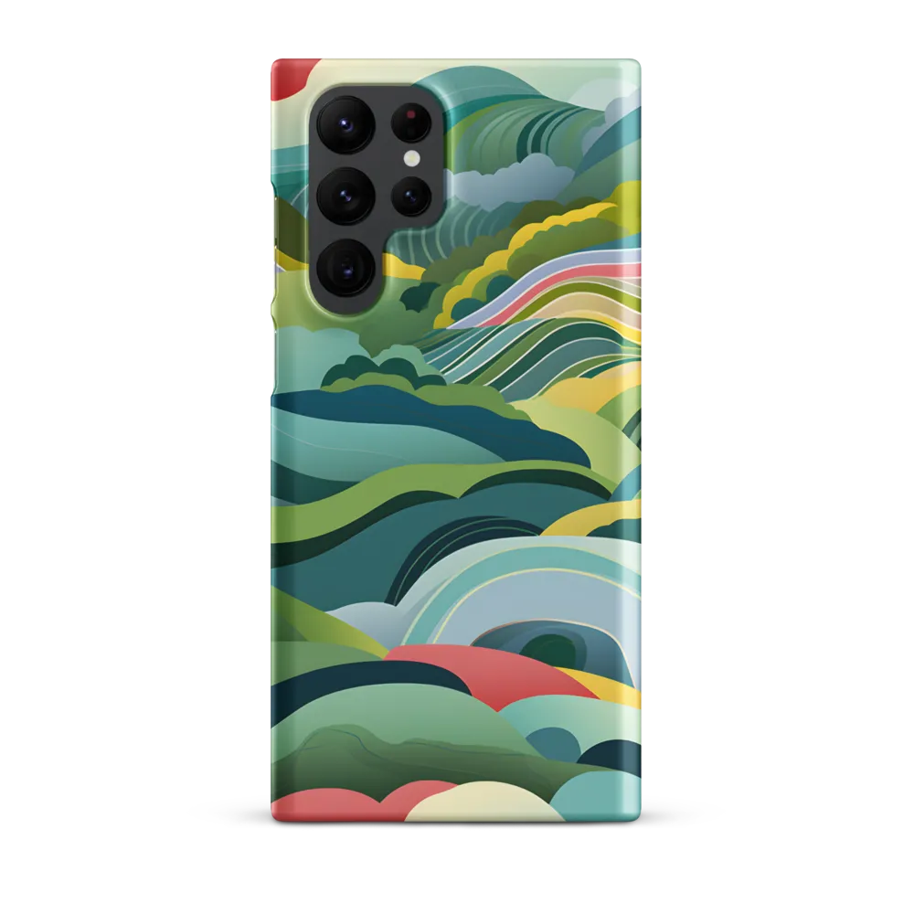 Waves of Serenity | Phone Case |  S22 Ultra | Snap Case | Matte