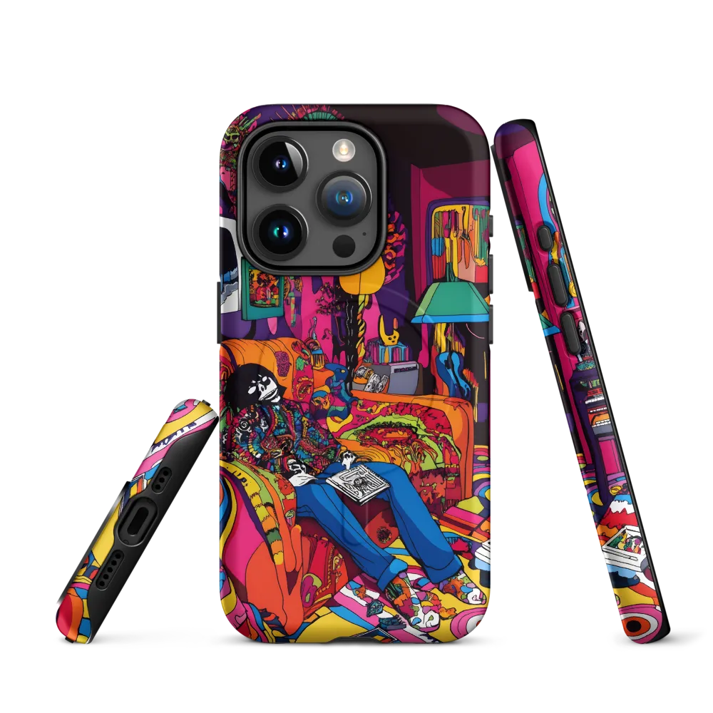 Psychedelic Reverie | Phone Case |  15 Pro | MagSafe® Tough Case | Matte