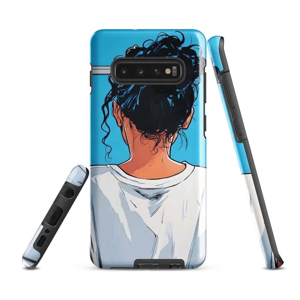 Contemplation by the Window | Phone Case |  S10 Plus | Tough Case | Glossy