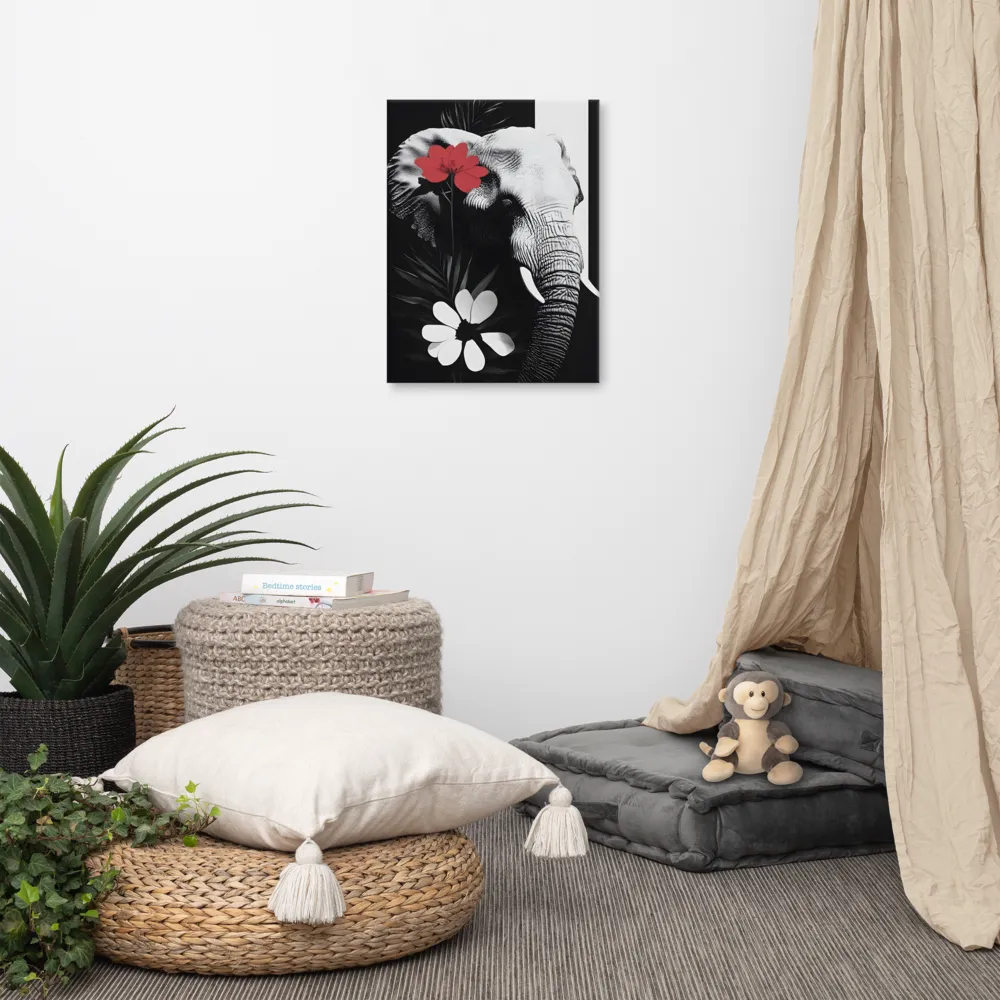 Elephant Harmony | Canvas | 18″×24″