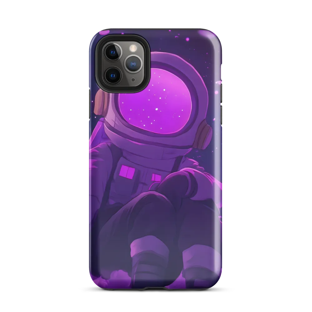 Contemplation in Cosmic Dreams | Phone Case |  11 Pro Max | Tough Case | Glossy