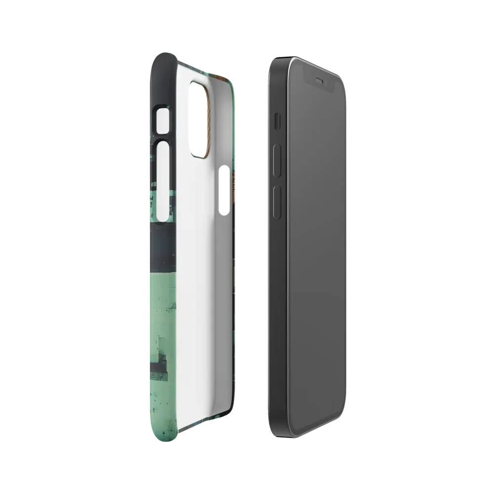 Urban Symphony: Aerial Dynamics | Phone Case |  12 Mini | Snap Case | Matte