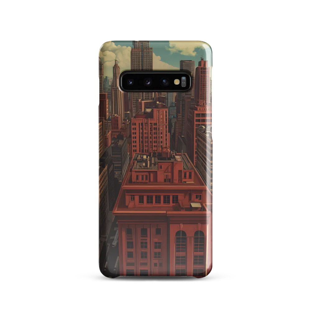 Urban Reverie: A Journey Through the City | Phone Case |  S10 | Snap Case | Glossy