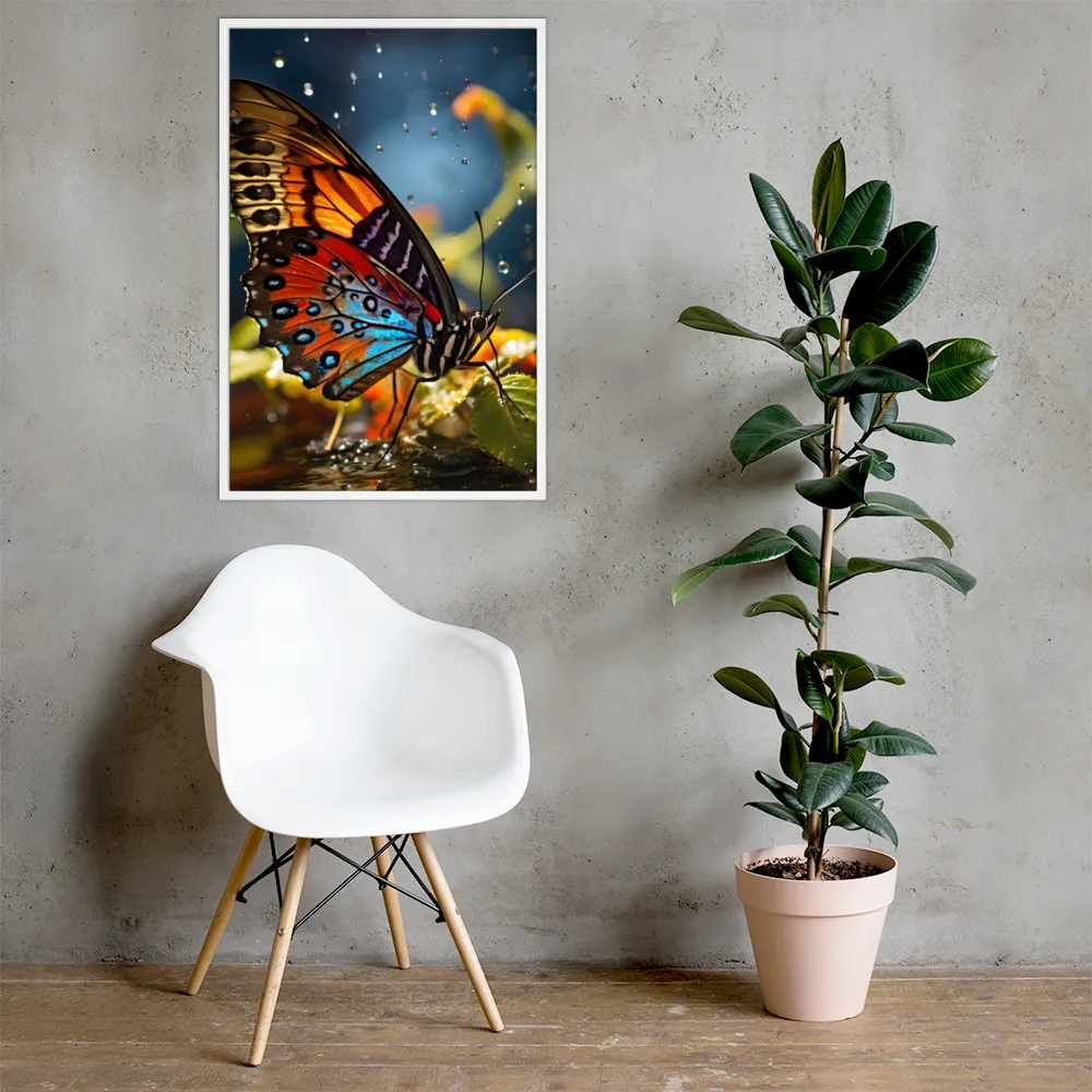Dance of Colors: The Butterfly's Elegance