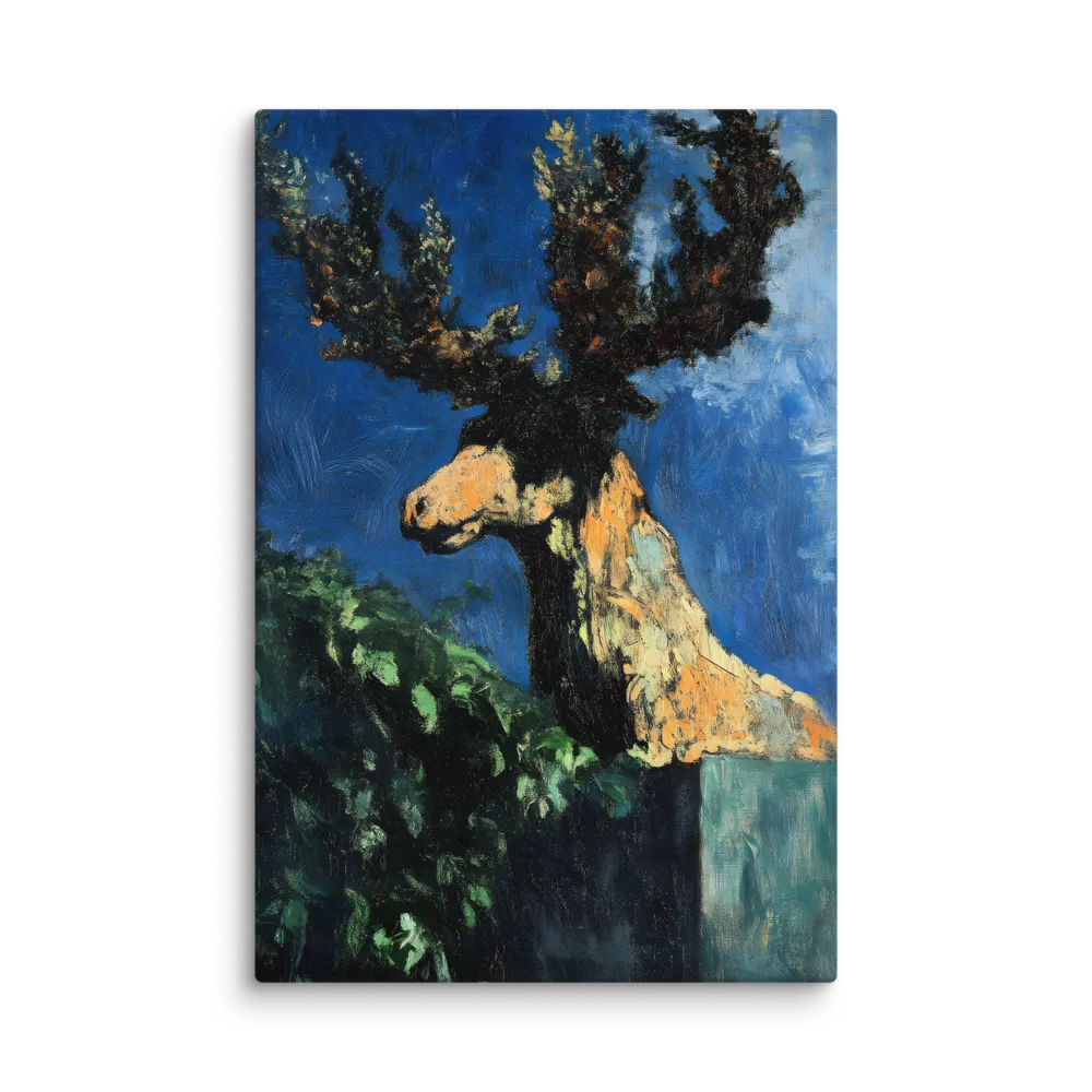 The Majestic Deer in Nature | Canvas | 24″×36″