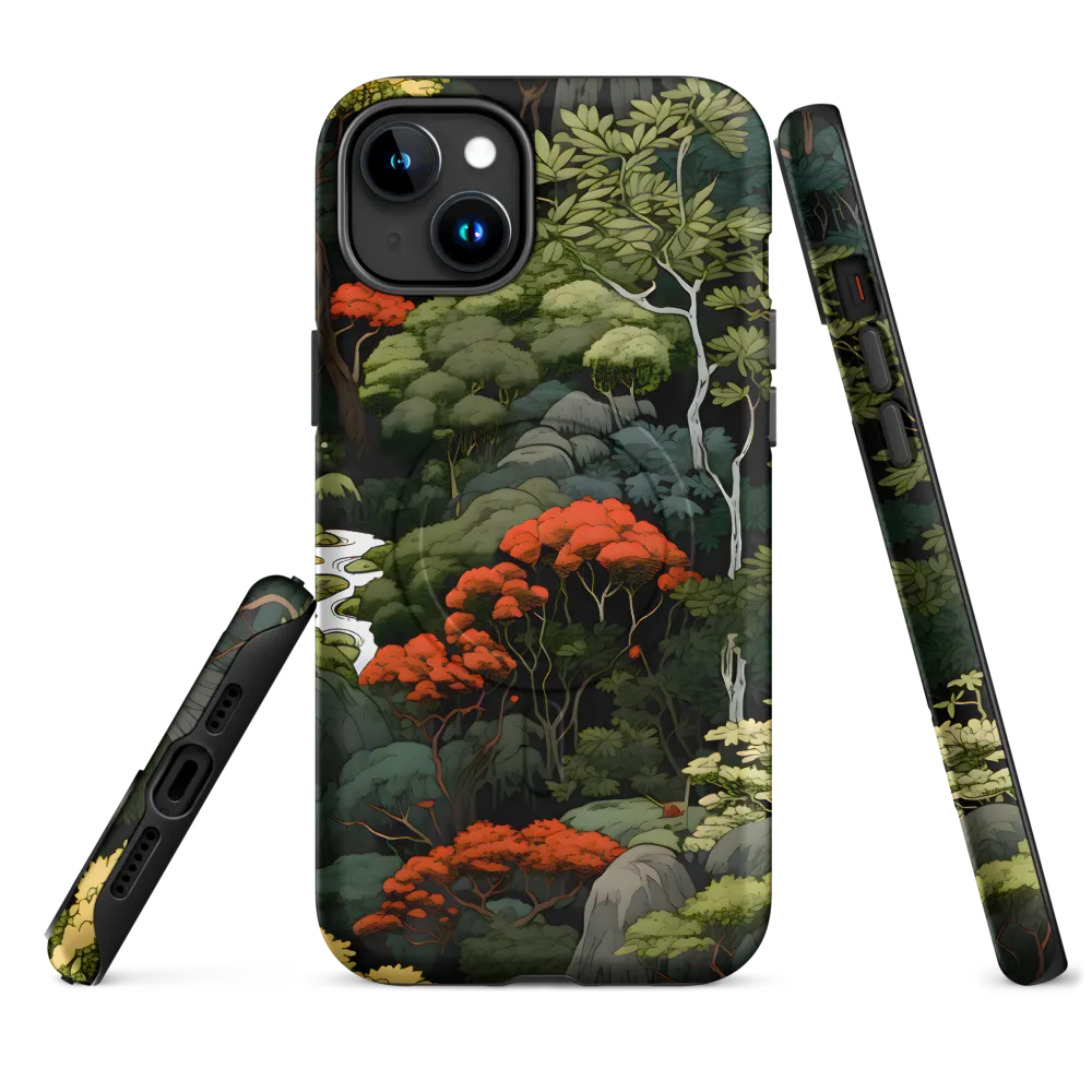 Whispers of the Forest | Phone Case |  15 Plus | MagSafe® Tough Case | Matte
