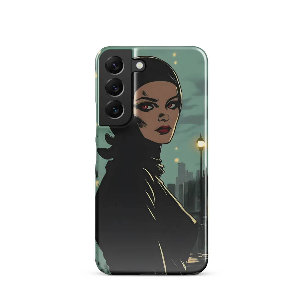 Shadows of Intrigue | Phone Case |  S22 | Snap Case | Glossy