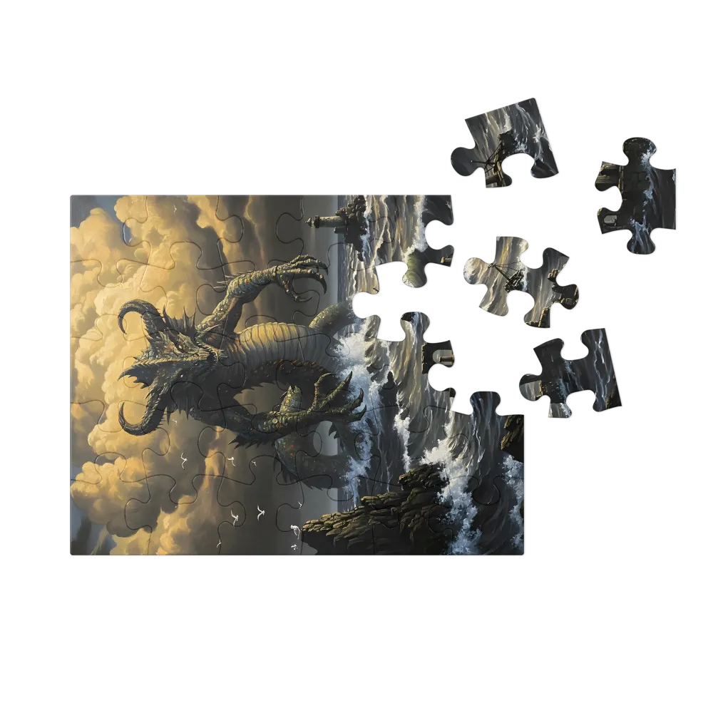 Leviathan at Dusk 
 Jigsaw Puzzle in Tin Box
