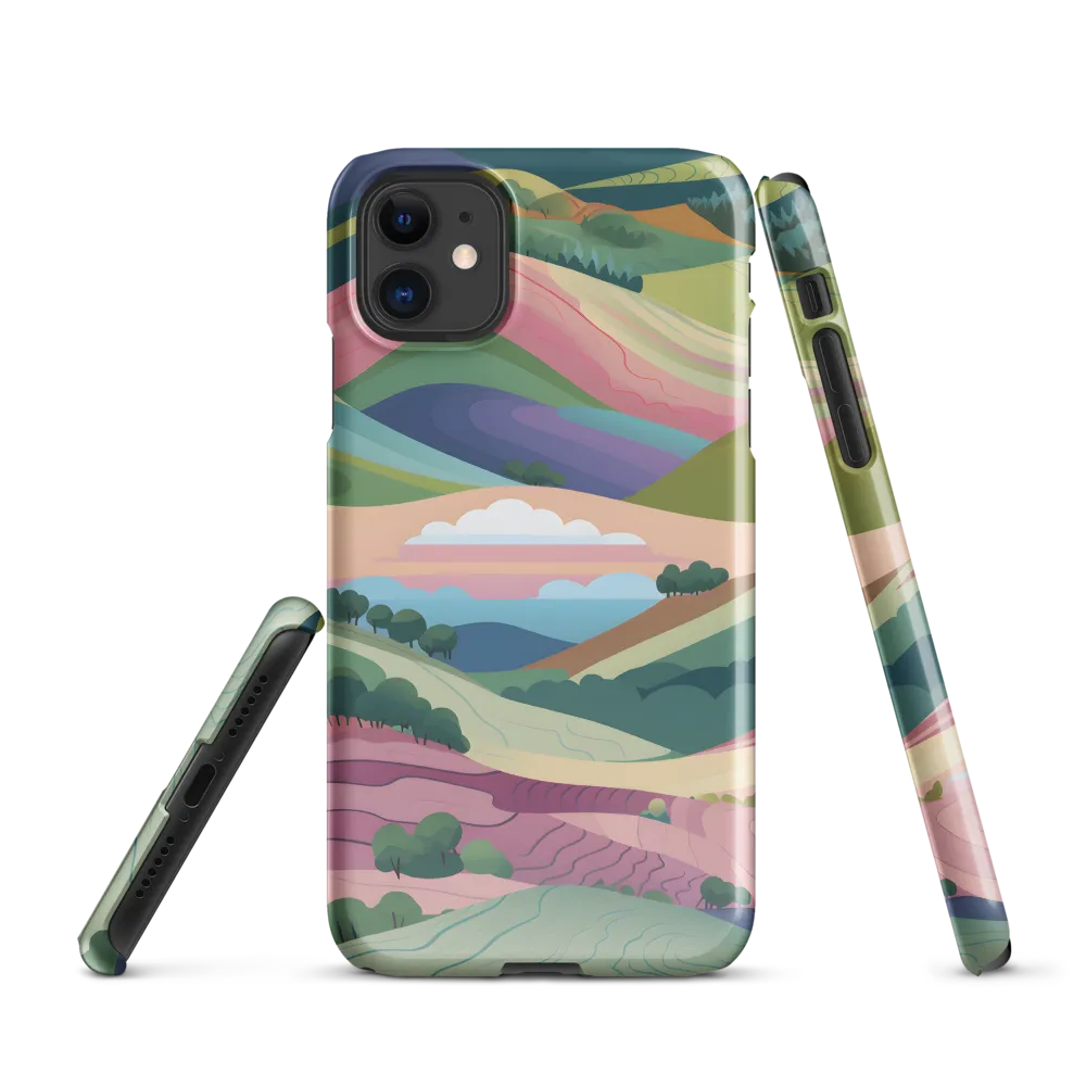 Harmonious Hills | Phone Case |  11 | Snap Case | Glossy