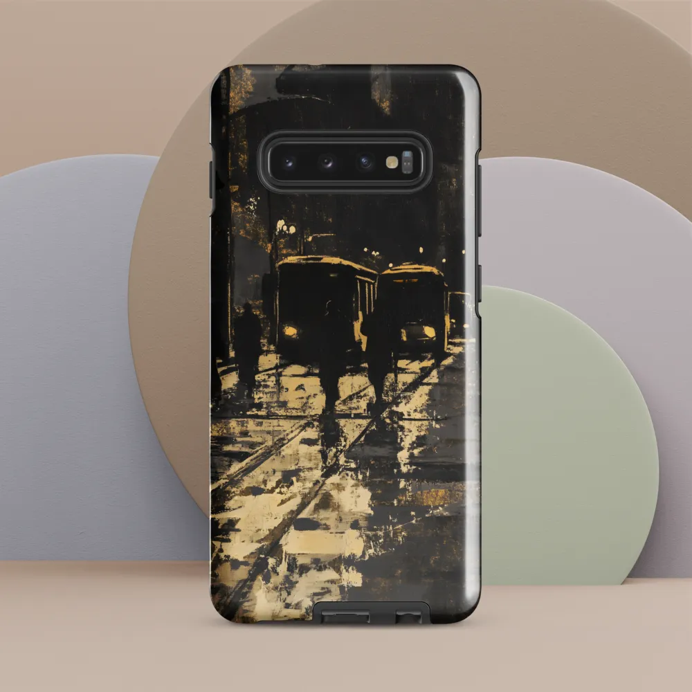 Urban Symphony in Shadows | Phone Case |  S10 Plus | Tough Case | Glossy