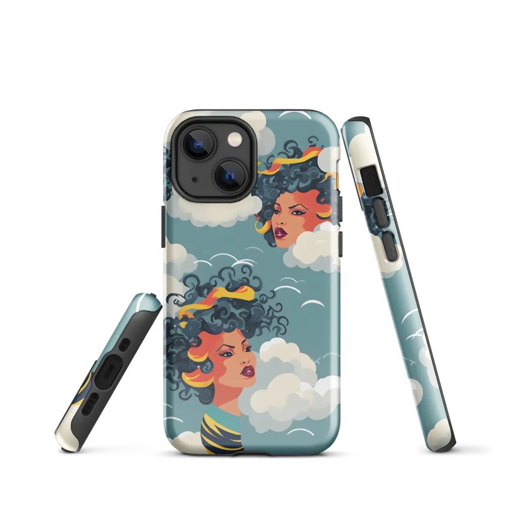 Whimsical Dreams in the Sky | Phone Case |  13 mini | Tough Case | Glossy