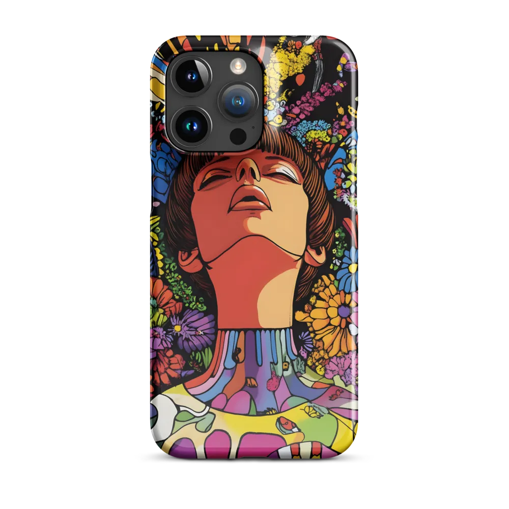 Vibrant Ecstasy: A Psychedelic Portrait