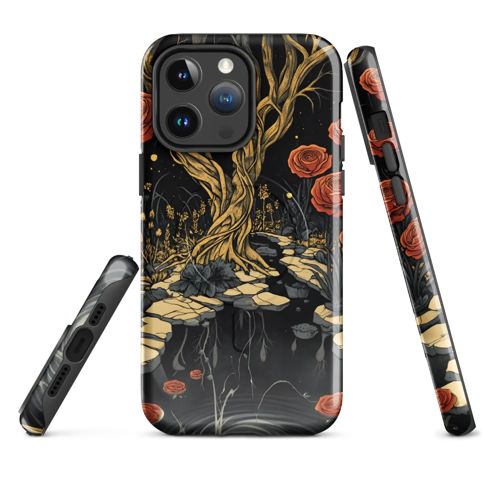 Whispers of the Enchanted Garden | Phone Case |  14 Pro Max | MagSafe® Tough Case | Glossy