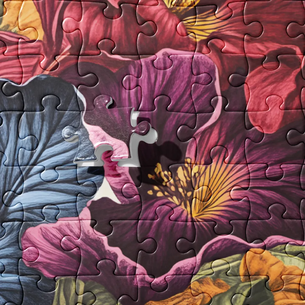 Floral Symphony in Color | Jigsaw Puzzle | 520 pieces