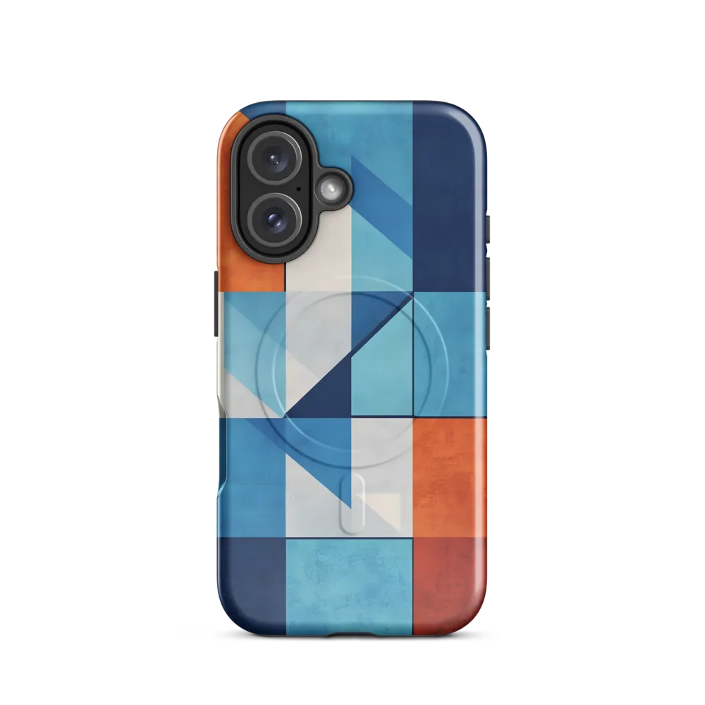 Geometric Harmony in Color | Phone Case |  16 | MagSafe® Tough Case | Glossy