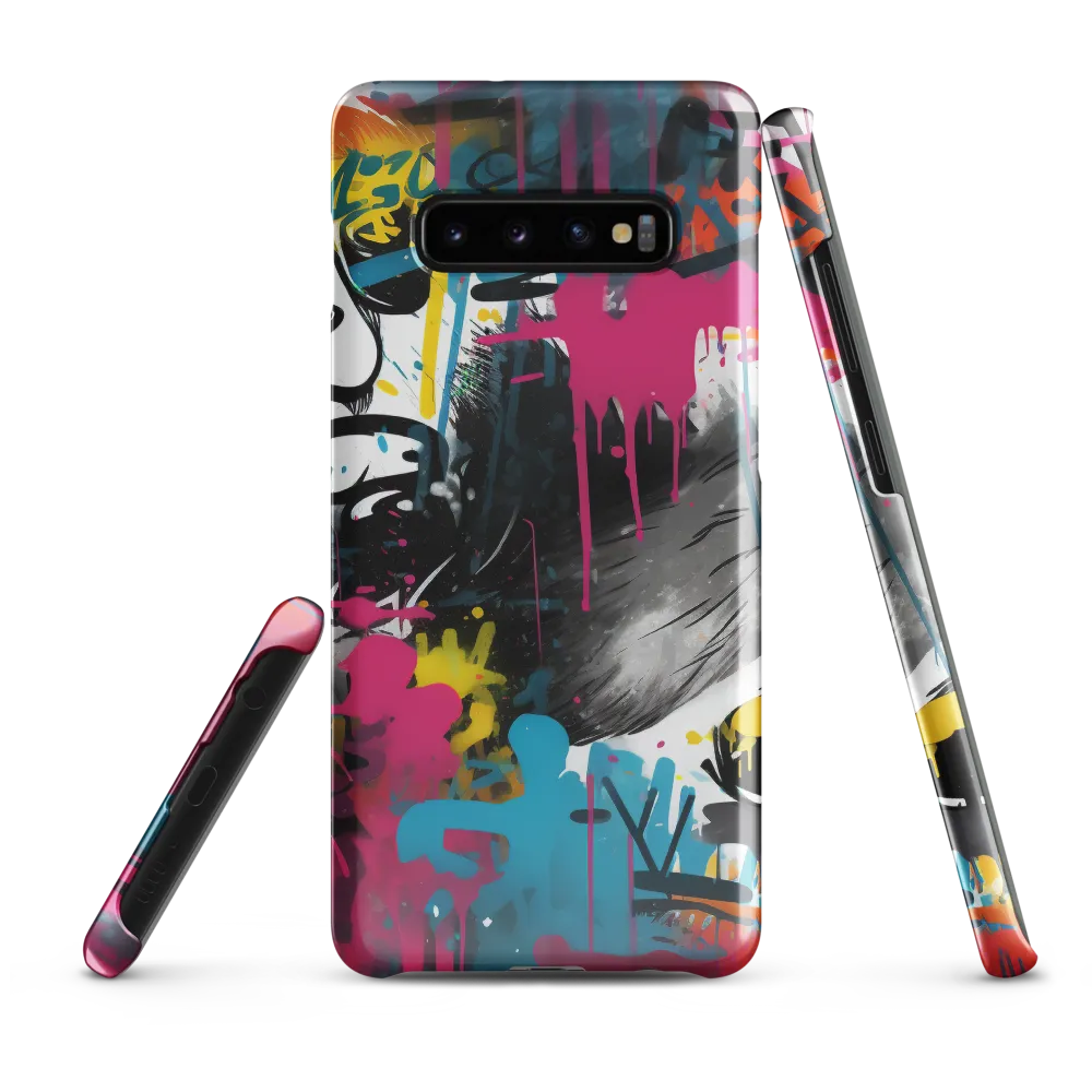 Urban Symphony: The Playful Panda | Phone Case |  S10 Plus | Snap Case | Glossy