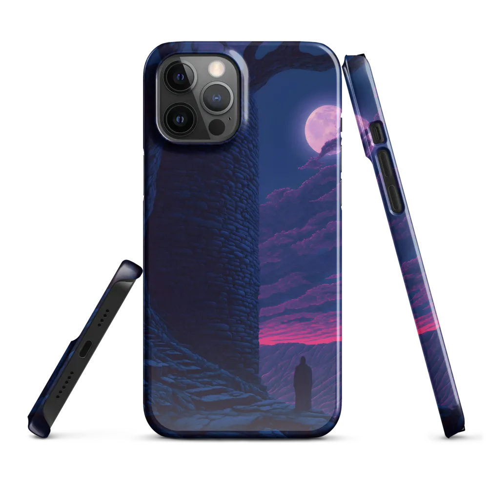 Moonlit Solitude | Phone Case |  12 Pro Max | Snap Case | Glossy
