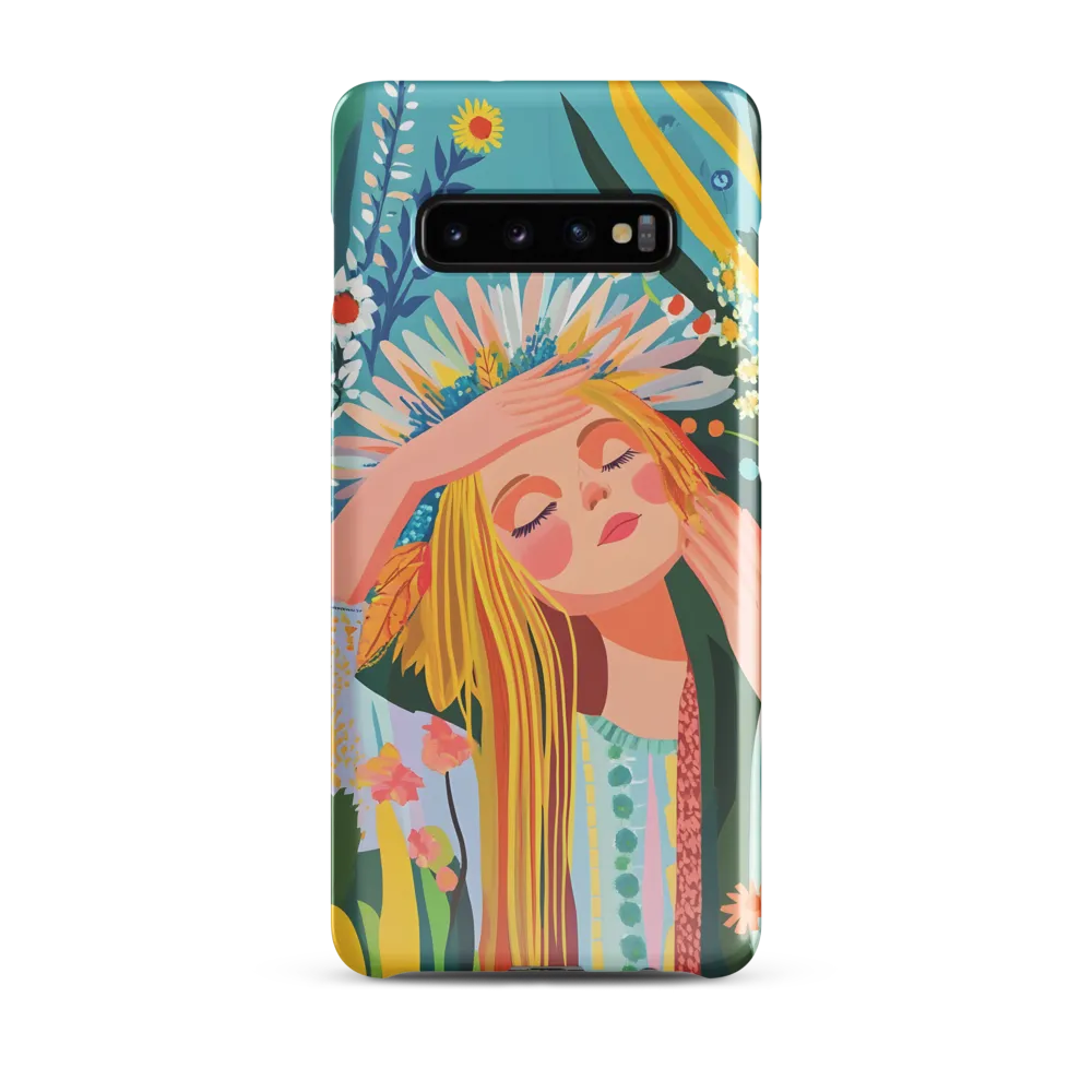 Blooming Serenity | Phone Case |  S10 Plus | Snap Case | Glossy