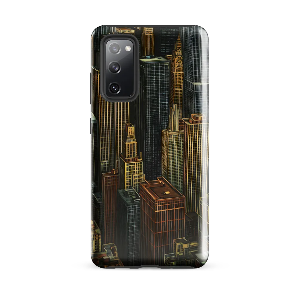 Urban Elegance: A Golden Cityscape
