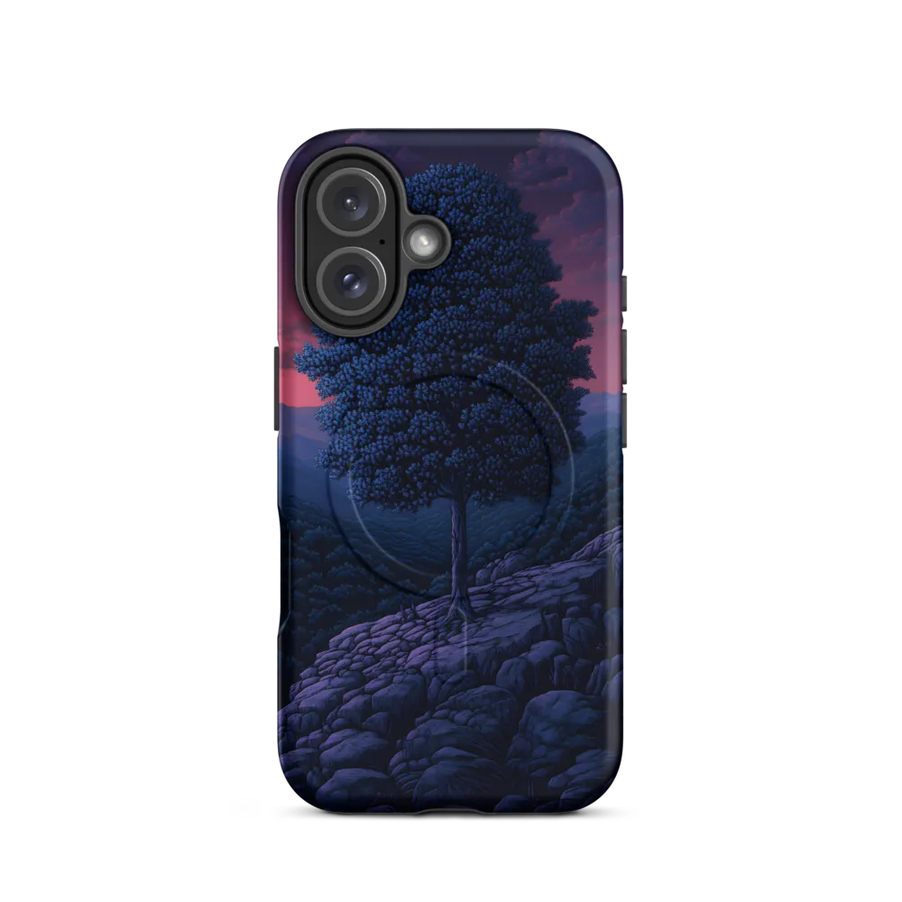 Solitary Sentinel: A Tree at Dusk