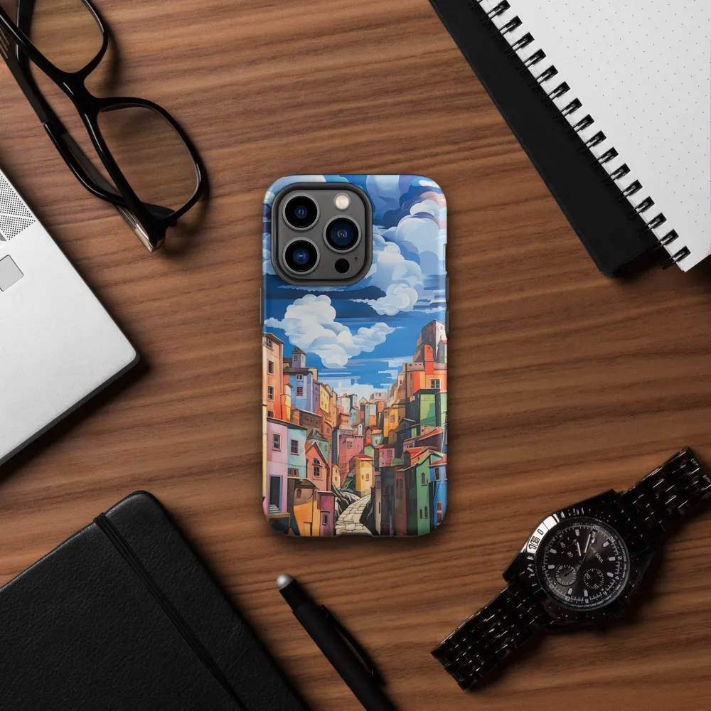 Whimsical Heights: A Vibrant Cityscape