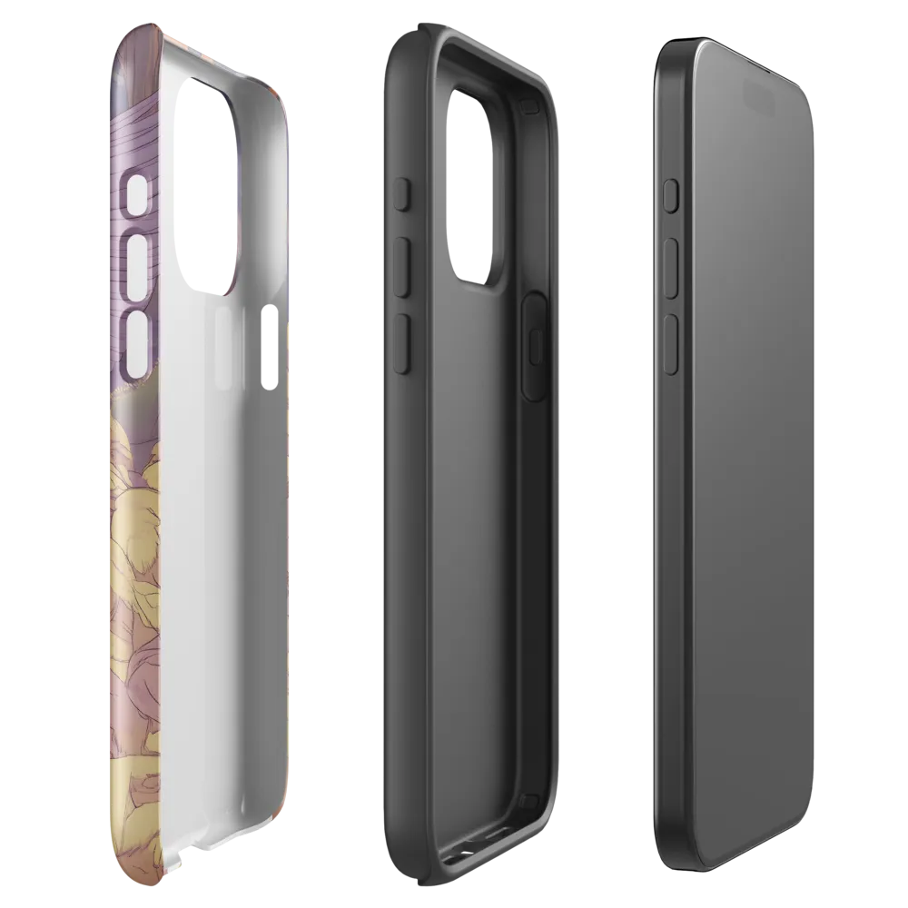 The Winged Guardian | Phone Case |  15 Pro Max | Tough Case | Glossy