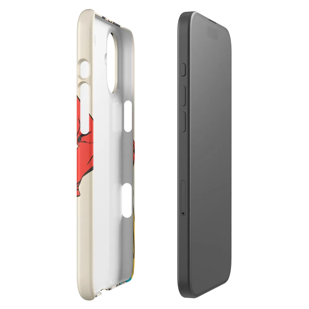 Vibrant Elegance: A Pop Art Fashion Statement | Phone Case |  16 Plus | Snap Case | Matte