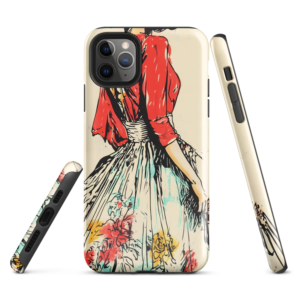 Elegance in Bloom | Phone Case |  11 Pro Max | Tough Case | Glossy