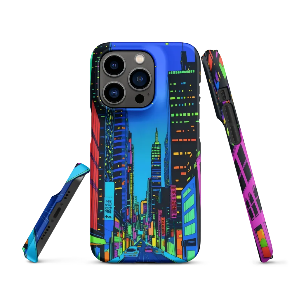 Neon Dreamscape: A Futuristic City at Dusk