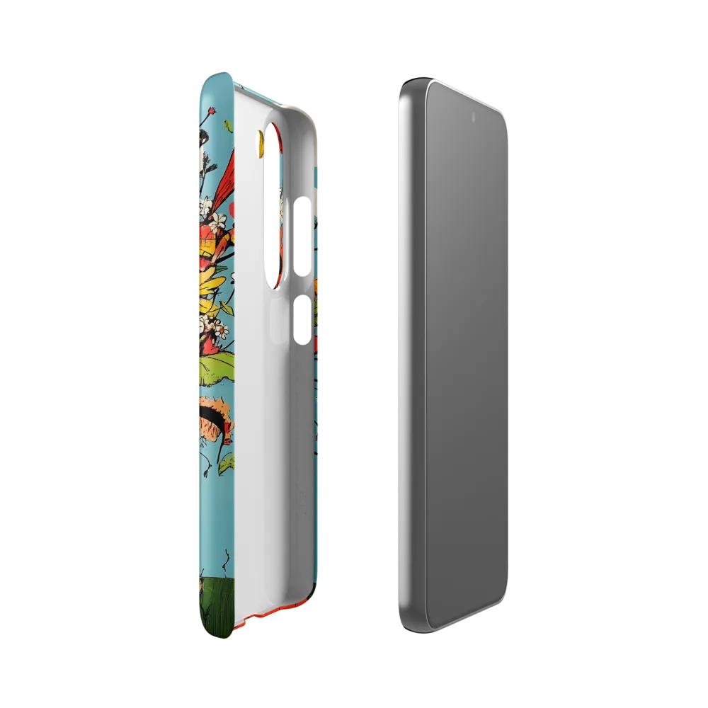 Whimsical Bloom | Phone Case |  S23 | Snap Case | Matte