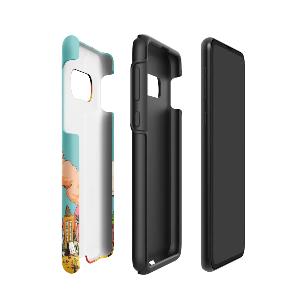 Urban Fantasia: A Whimsical Encounter | Phone Case |  S10e | Tough Case | Matte